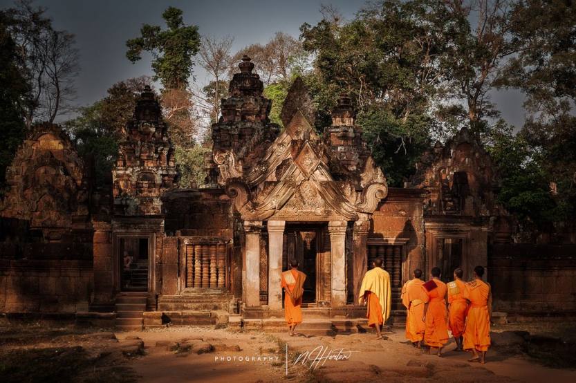 Banteay Srey Temple. Angkor_ Cambodia